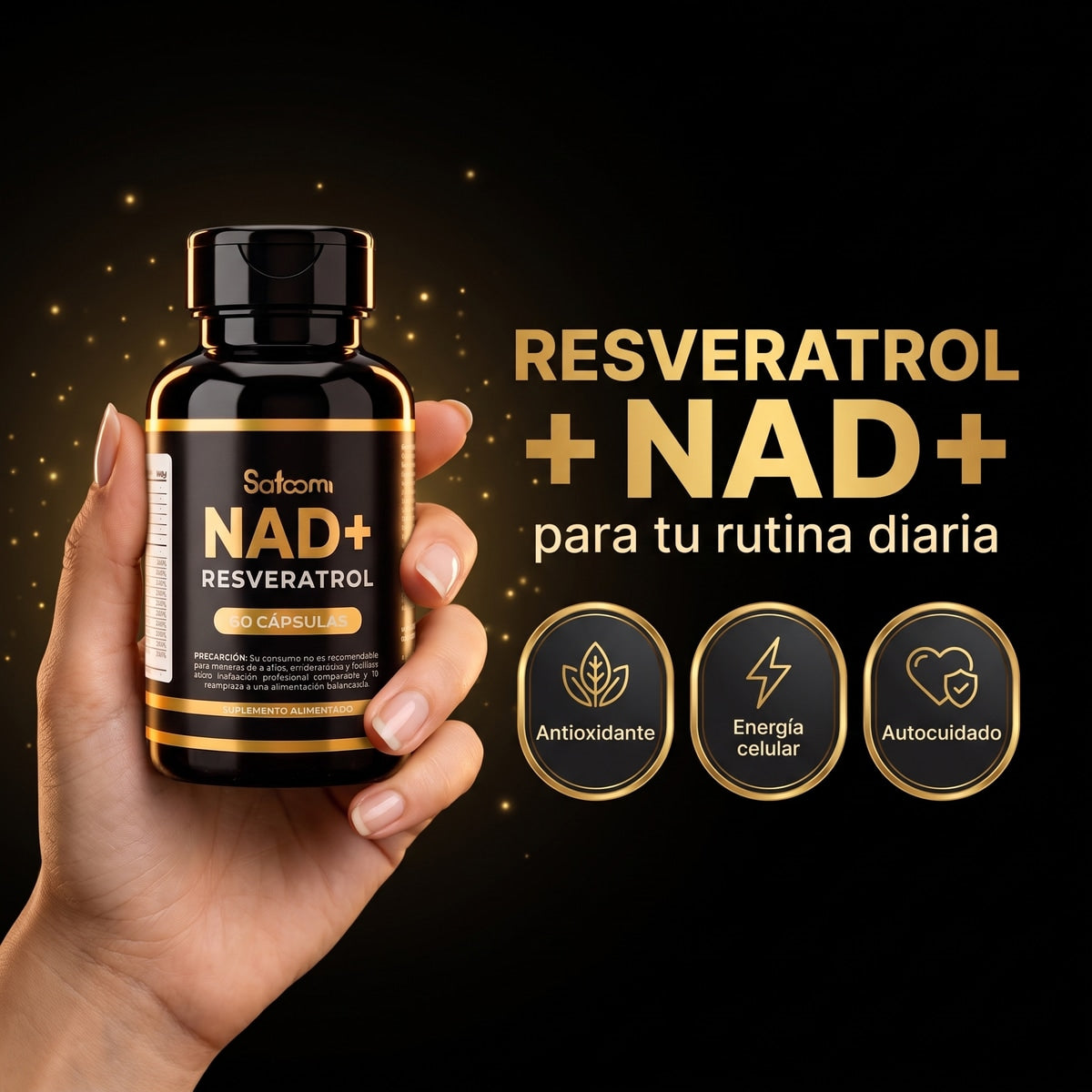 Nad + Resveratrol Forte® (60 Capsulas)