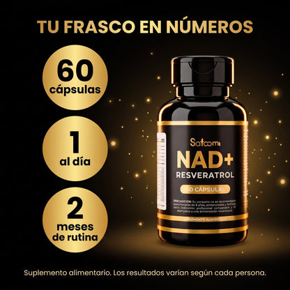 Nad + Resveratrol Forte® (60 Capsulas)
